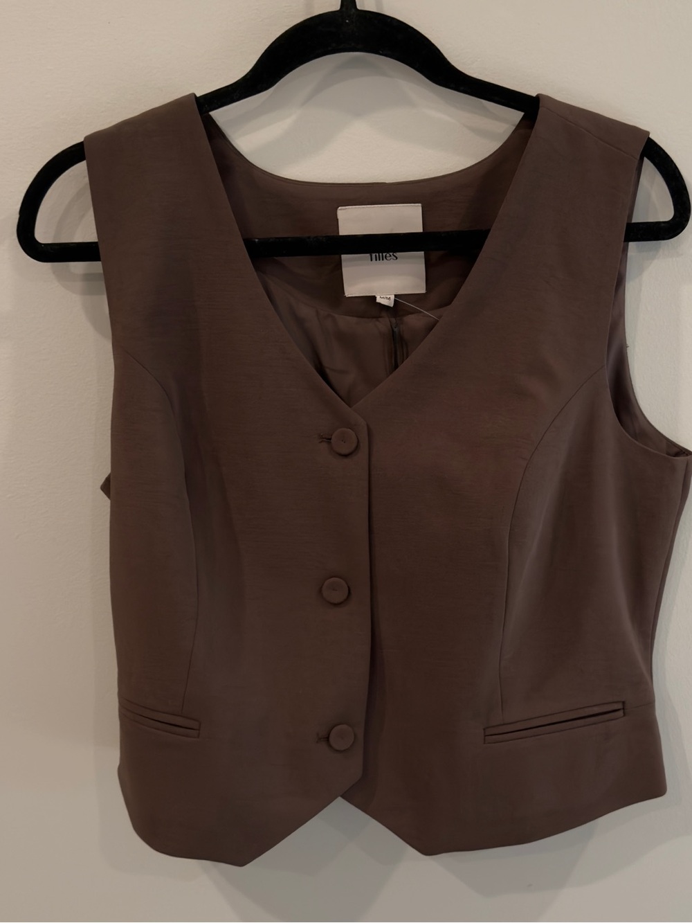 Autres filles brown vest